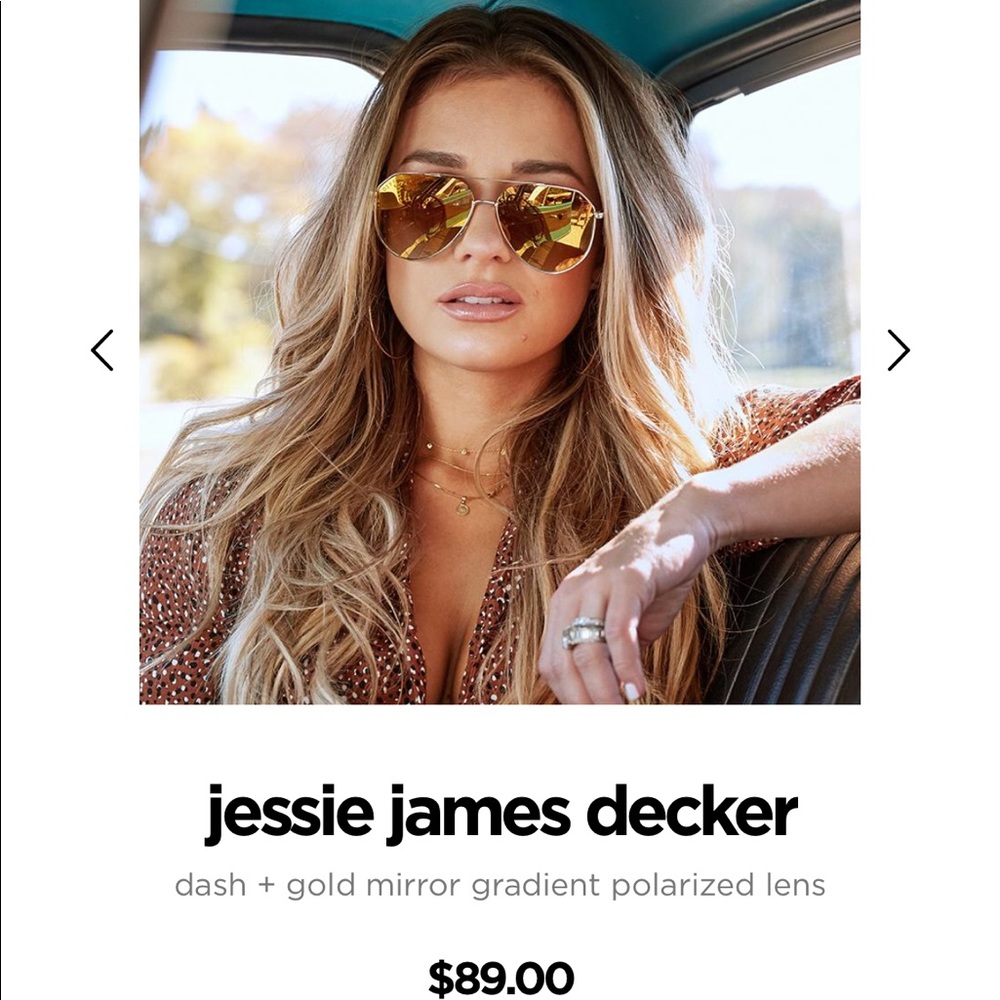 Diff sunglasses / jessie james decker